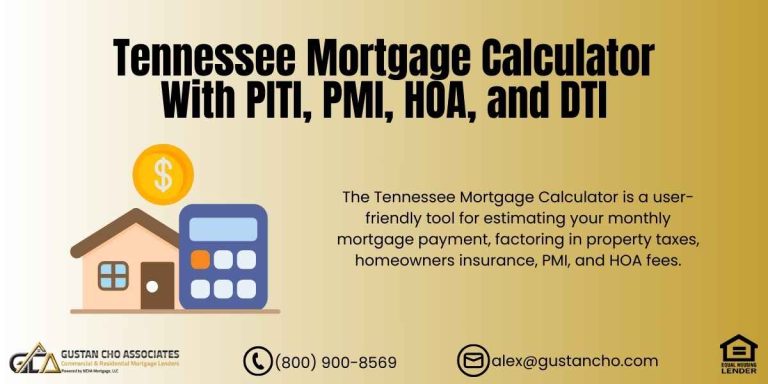 Tennessee Mortgage Calculator