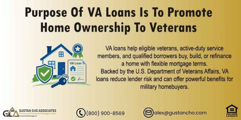 Purpose of VA Loans