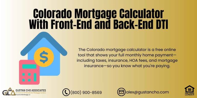 Colorado Mortgage Calculator