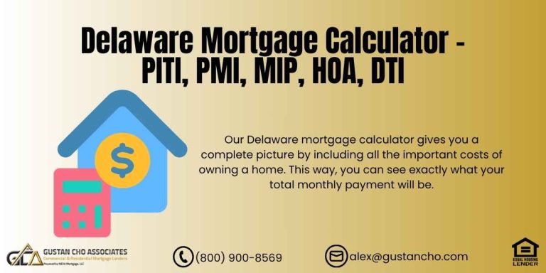Delaware Mortgage Calculator