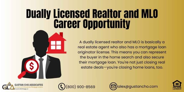 Dually Licensed Realtor and MLO