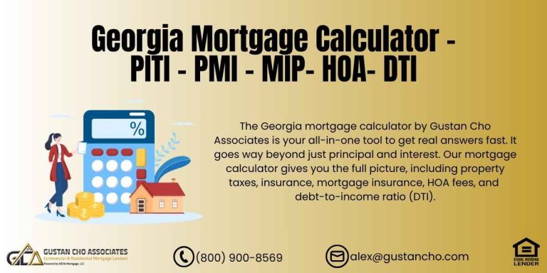 Georgia Mortgage Calculator