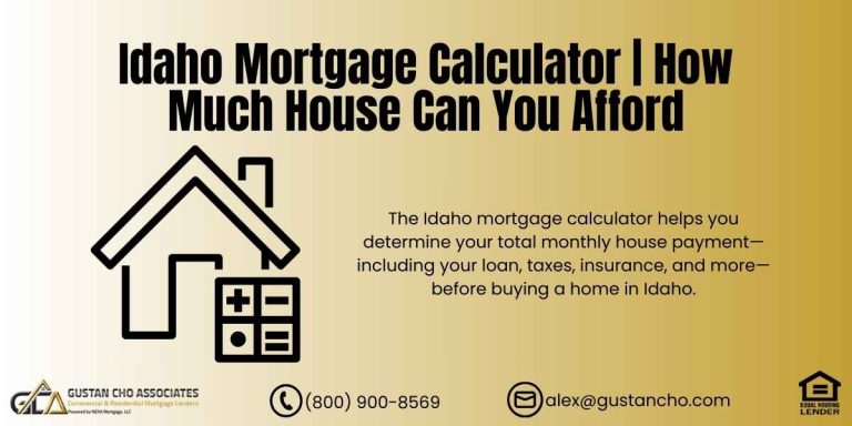 Idaho Mortgage Calculator