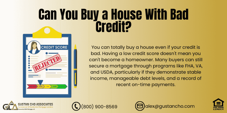 Can You Buy a House with Bad Credit