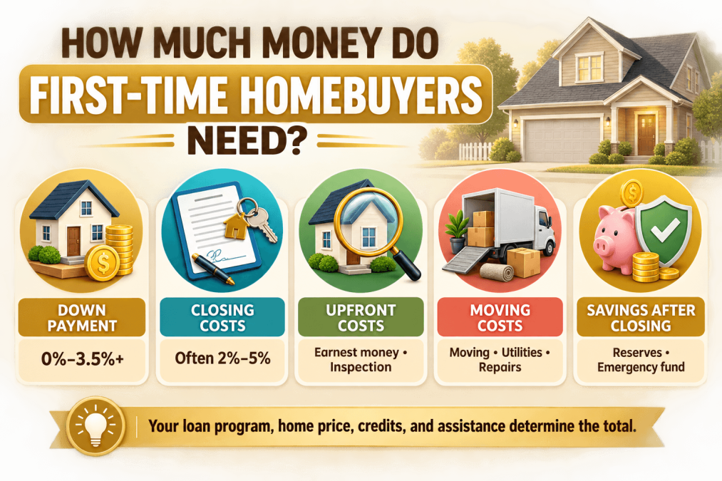How Much Money Do First-Time Homebuyers Need in 2026? 2 How Much Money Do First-Time Homebuyers Need