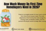 How Much Money Do First-Time Homebuyers Need