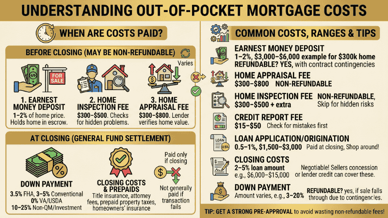 Out-of-Pocket Mortgage Costs: Avoid Costly Mistakes 2 Out-of-Pocket Mortgage Costs