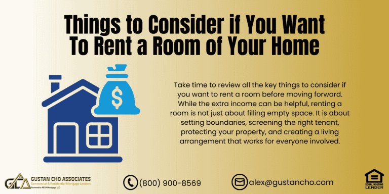 Things to Consider if You Want to Rent a Room