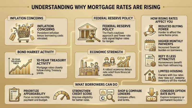 Why Mortgage Rates Are Rising And What It Means For Buyers 2 Why Mortgage Rates are Rising