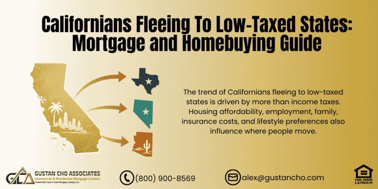 Californians Fleeing To Low-Taxed States