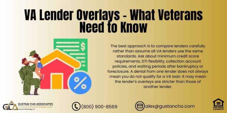 VA Lender Overlays – What Veterans Need to Know