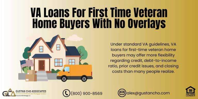 VA Loans for First-Time Veteran Home Buyers