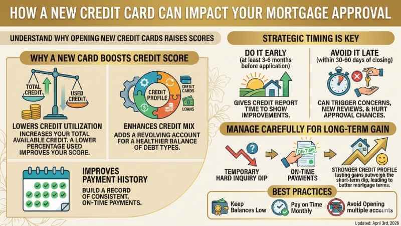 Why Opening New Credit Cards Raises Scores for Mortgage Approval 2 Why Opening New Credit Cards Raises Scores