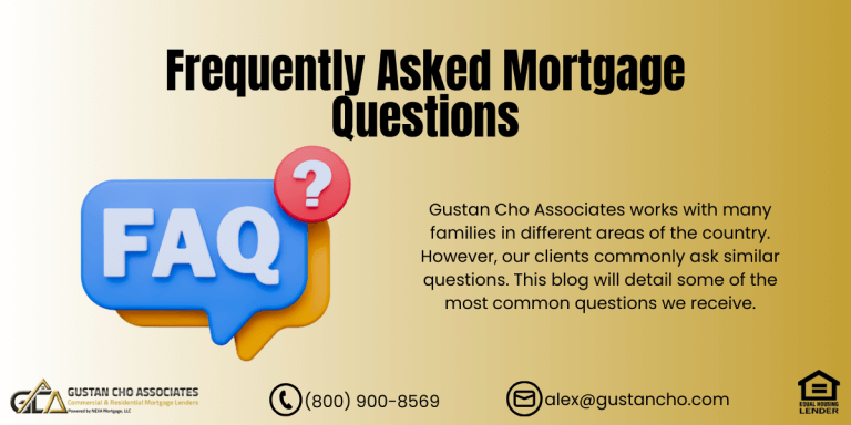 Frequently Asked Mortgage Questions