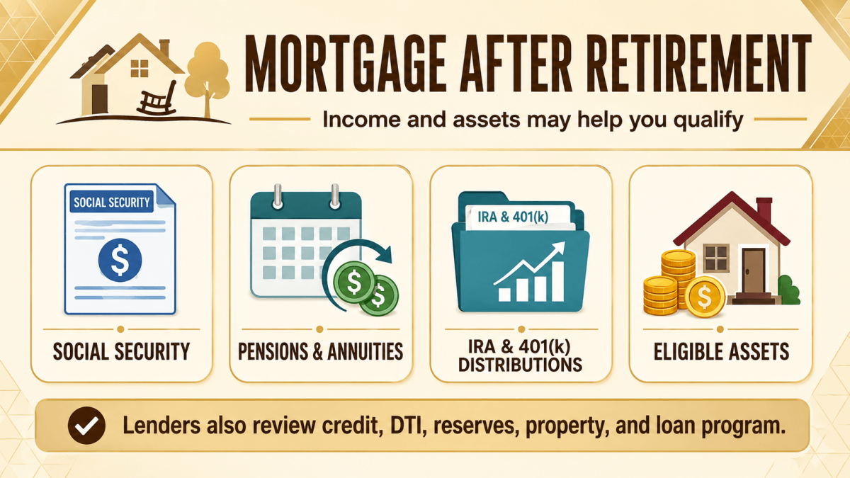 Mortgage After Retirement: How Retirees Can Qualify 2 Mortgage After Retirement