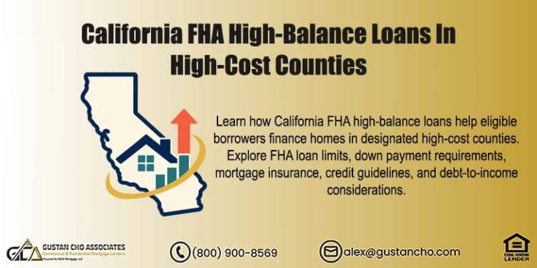 California FHA High-Balance Loans In High-Cost Counties