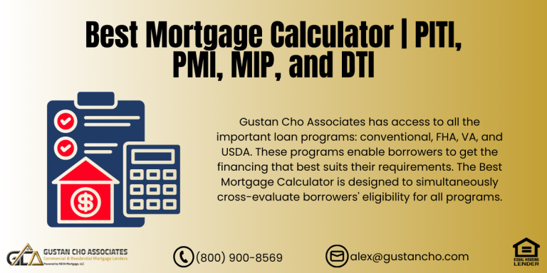 Best Mortgage Calculator