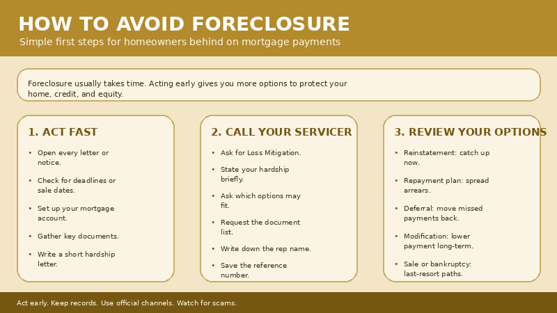 How to Avoid Foreclosure: Guide to Save Your Home 3 How to Avoid Foreclosure