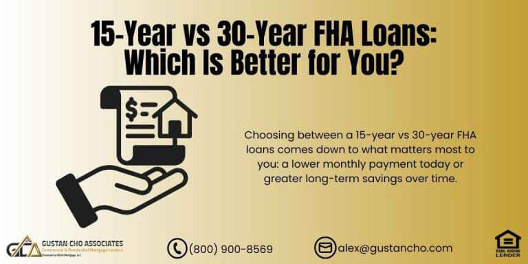 15-Year vs 30-Year FHA Loans
