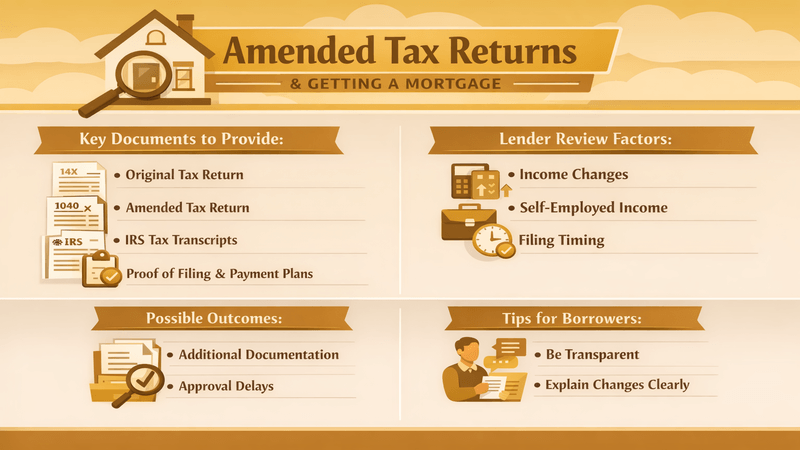 Can You Get a Mortgage With Amended Income Tax Returns? 3 Mortgage with Amended Income Tax Returns