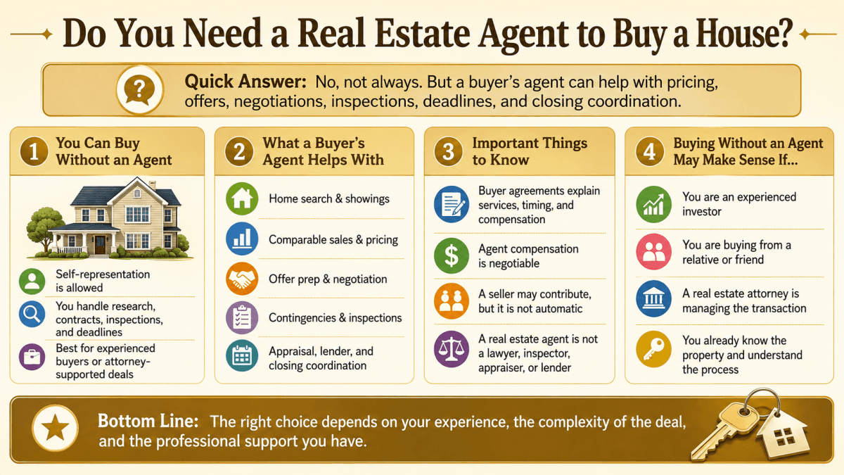 Do You Need a Real Estate Agent to Buy a House? 2 Do You Need a Real Estate Agent to Buy a House