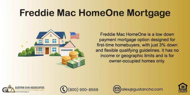 Freddie Mac HomeOne Mortgage