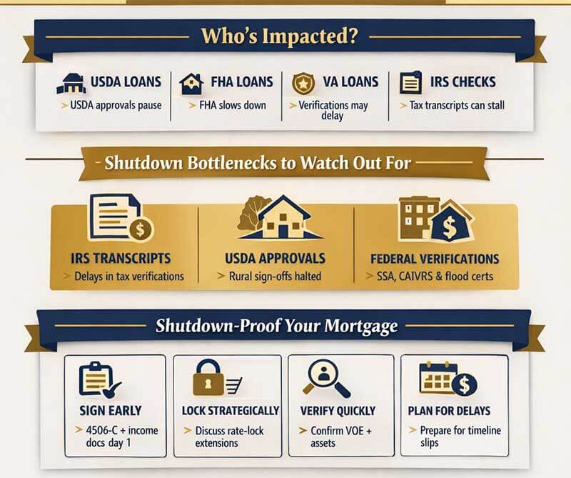 Government Shutdown And Effects To Mortgage Programs 3 Government Shutdown And Effects To Mortgage Programs