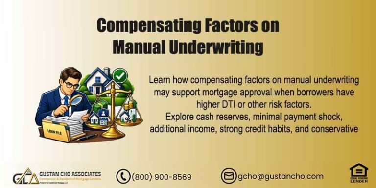 Compensating Factors on Manual Underwriting