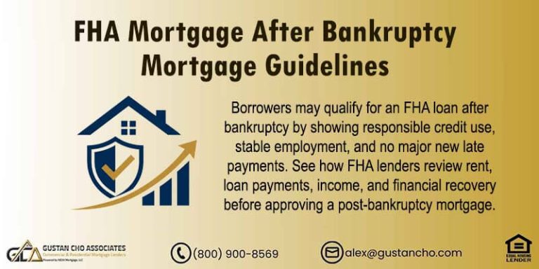 FHA Mortgage After Bankruptcy