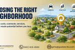 Choosing The Right Neighborhood