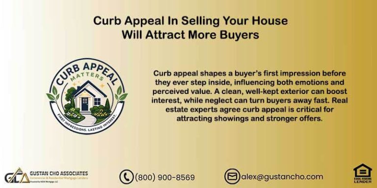 Curb Appeal In Selling Your House