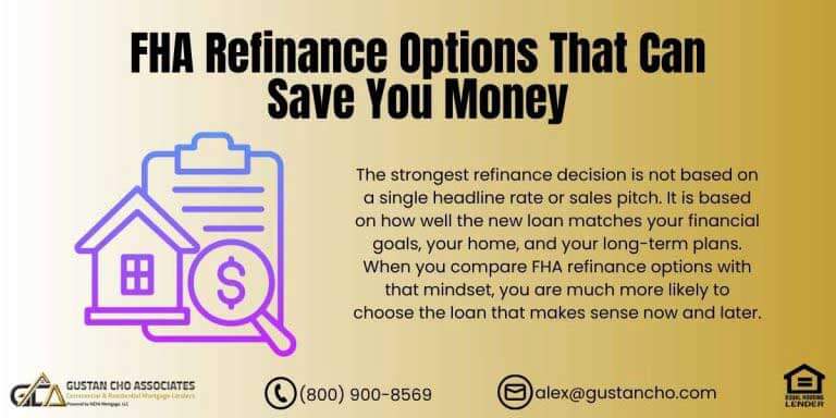 FHA Refinance Options