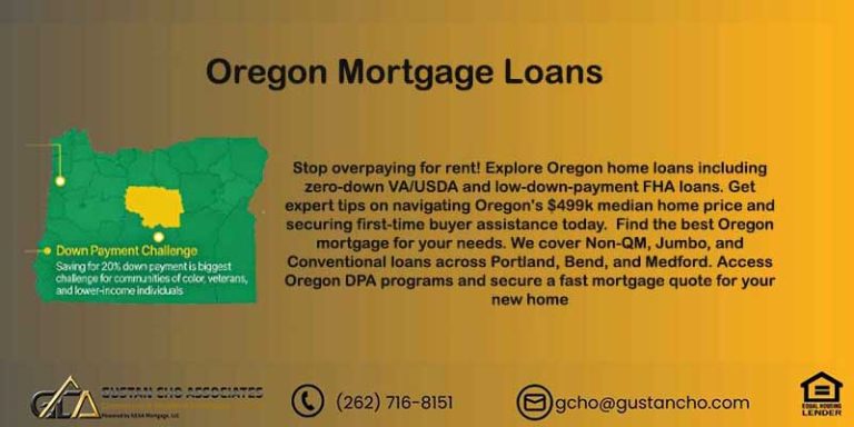 Oregon Mortgage Loans