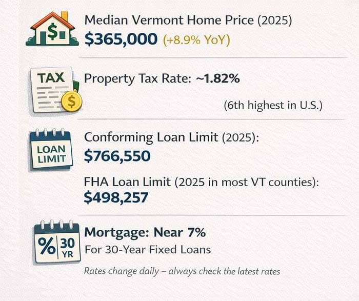 Vermont Mortgage Calculator: Get Real Payment with PMI & DTI 3 Vermont Mortgage Calculator