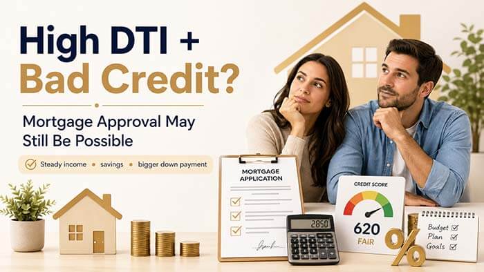 Mortgage Approval With Bad Credit and Late Payments 3 Mortgage Approval With Bad Credit