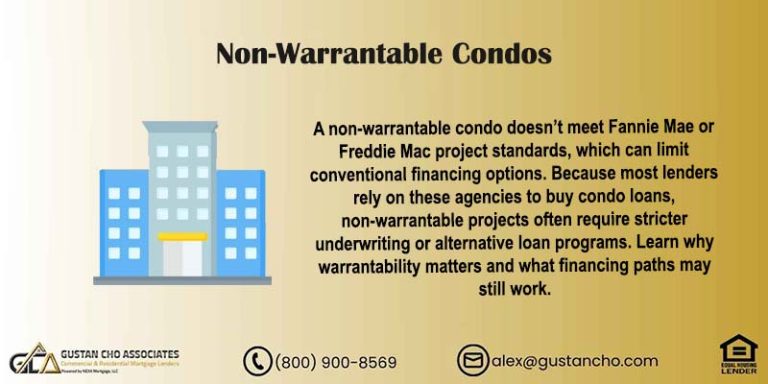 Non-Warrantable Condos