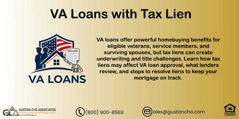 VA Loans with Tax Lien