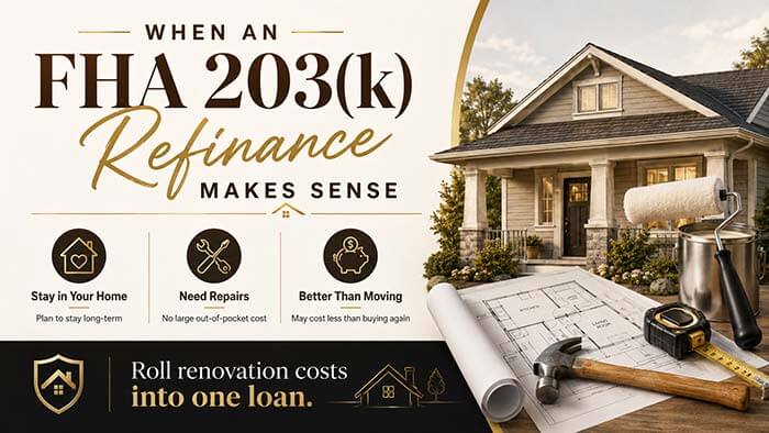 Refinance into FHA 203k Loan from Current Mortgage 3 Refinance Into FHA 203k Loan