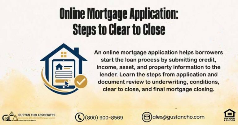 Online Mortgage Application