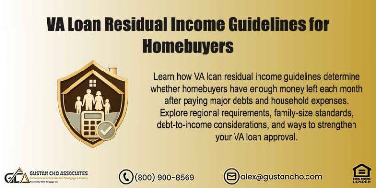 VA Loan Residual Income Guidelines for Homebuyers