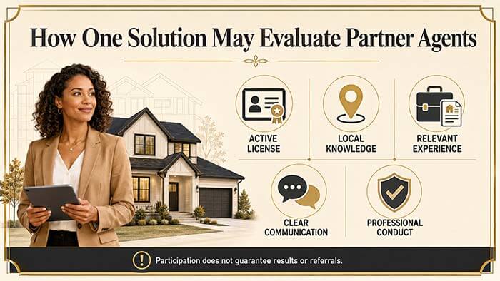Real Estate Agent Referral Network | One Solution 2 Real Estate Agent Referral Network