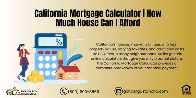 California Mortgage Calculator | How Much House Can I Afford