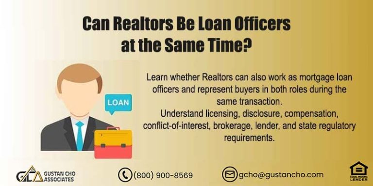 Can Realtors Be Loan Officers at the Same Time?
