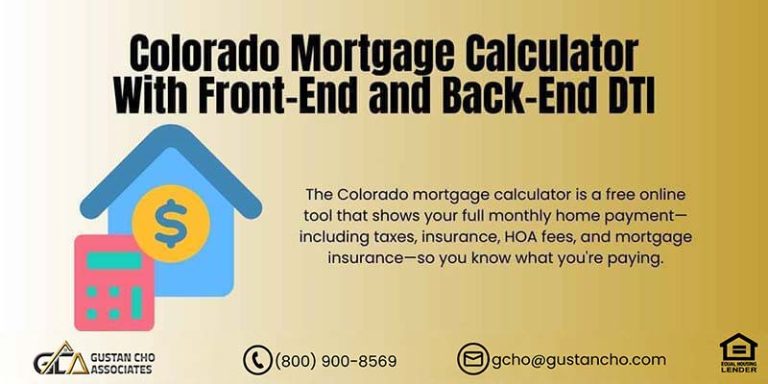 Colorado Mortgage Calculator – Estimate Your Monthly Payment