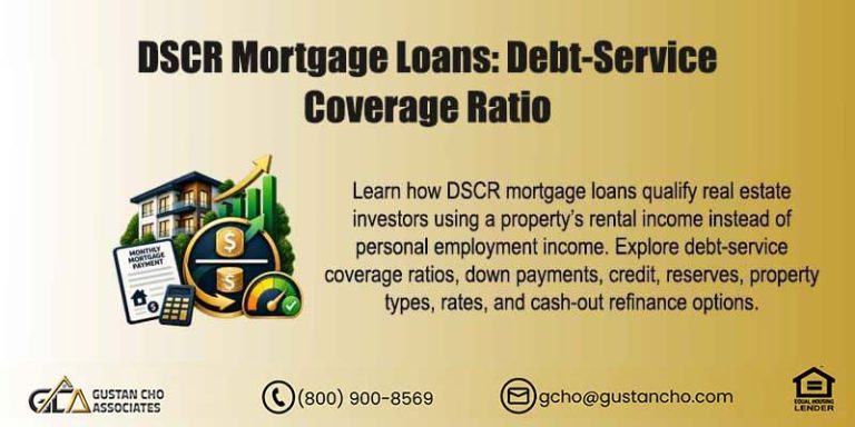 DSCR Mortgage Loans: Debt-Service Coverage Ratio