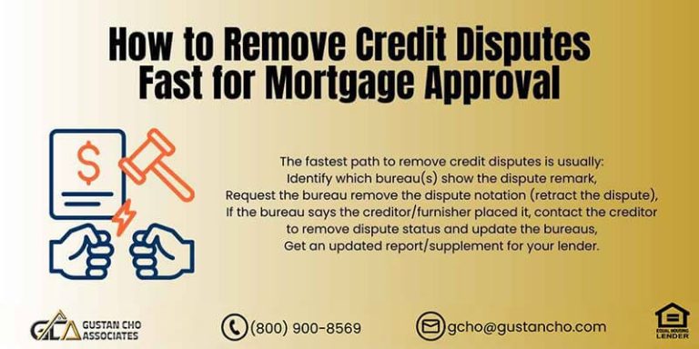 How To Remove Credit Disputes