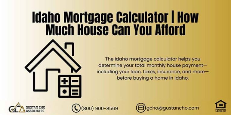 Idaho Mortgage Calculator | How Much House Can You Afford