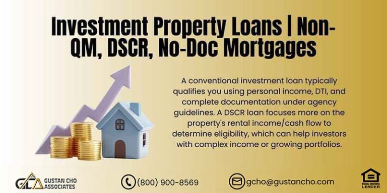 Investment Property Loans | Non-QM, DSCR, No-Doc Mortgages