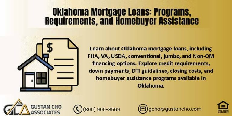 Oklahoma Mortgage Loans: Programs, Requirements, and Homebuyer Assistance