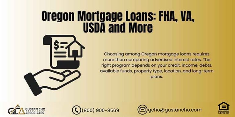 Oregon Mortgage Loans: FHA, VA, USDA & More